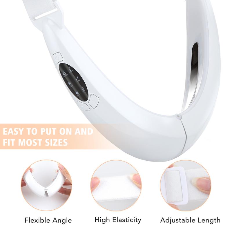 V-Line Up Face Lifting Belt 5 Modes Face Slimming Vibration V Face Massager  Facial Beauty Instrument