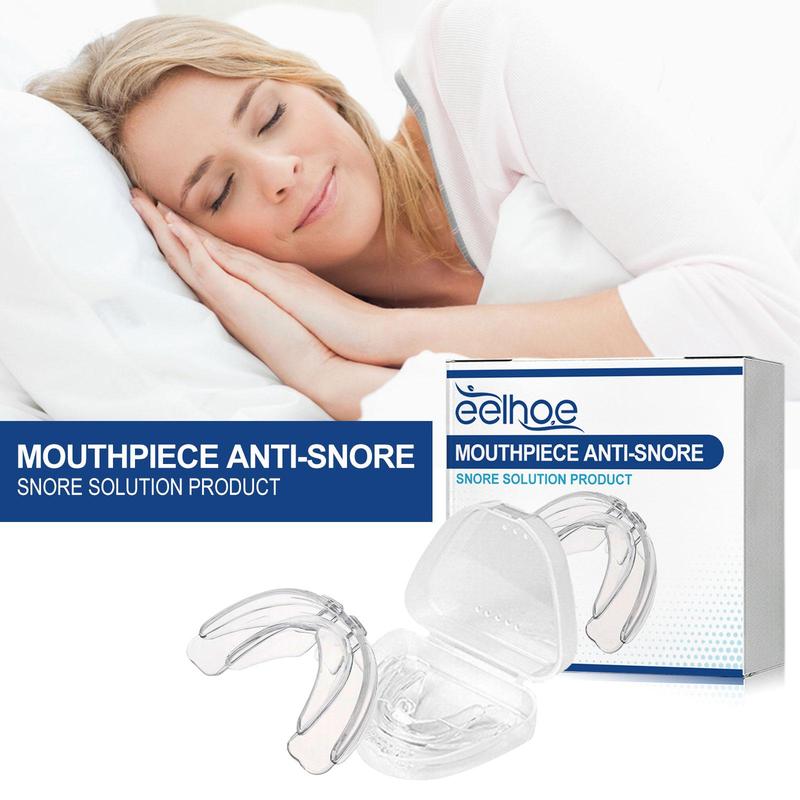 Anti-snoring Teeth Guard, 1 Box 2 Boxes Reusable Nighttime Teeth Grinding Guard, Oral Care Product for Men & Women