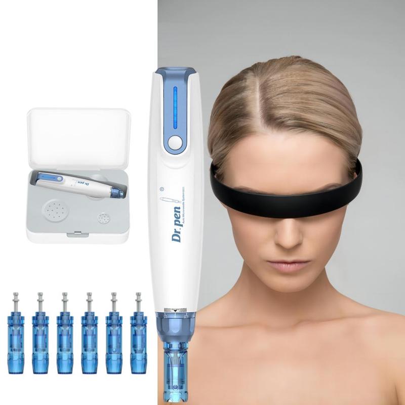 Wireless Micro Needling Pen, 1 Box Electric Facial Beauty Pen, Professional Facial Skin Care Tool for Women & Men