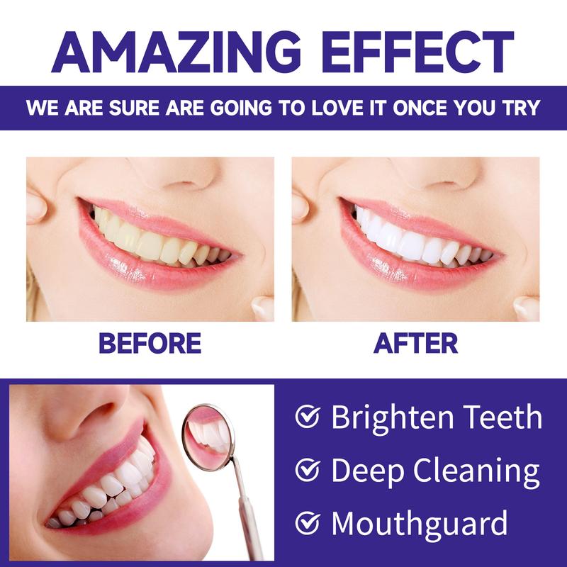 Teeth Whitening Powder,Tooth Paste Powder-Keep Teeth Purely White Teeth Whitening Powder Stain Remover and Polisher Instant Oral Health Management, Fresh Breath