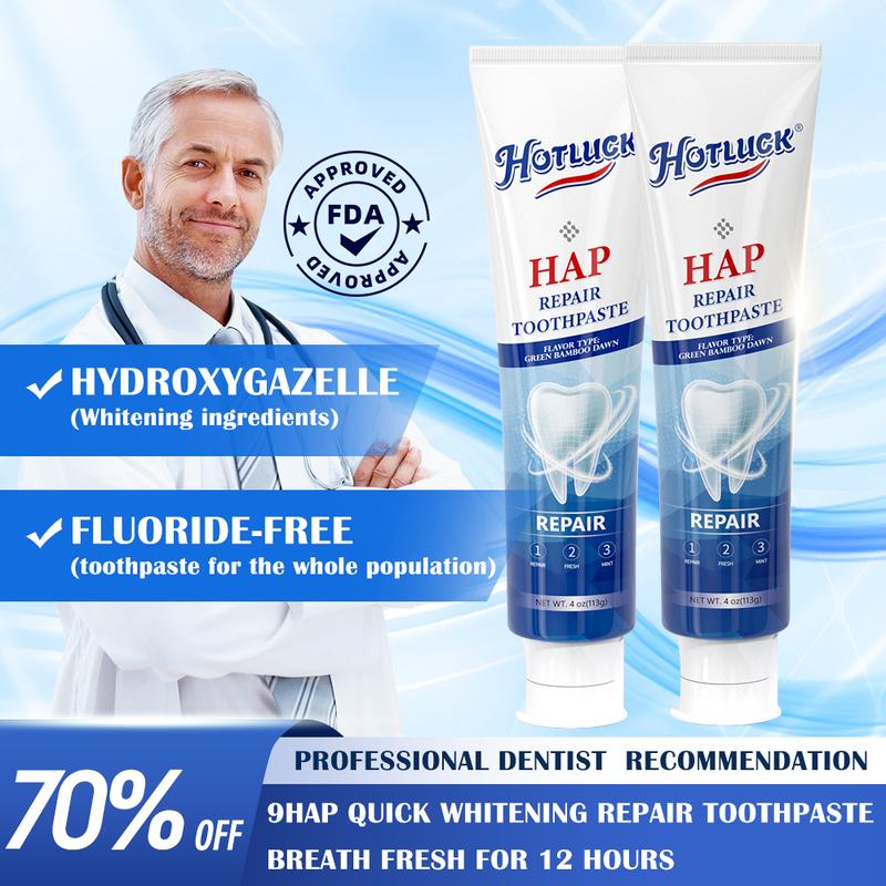 Hotluck Toothpaste: Fresh Breath and Oral Health Management HAP Toothpaste relieves bad breath and freshens the mouth