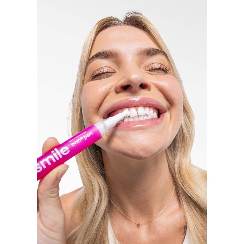 HIsmile PAP+ Whitening Pen, Peroxide-Free, On-the-go whitening