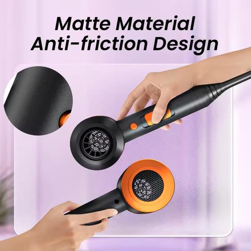 Dryer Professional Ionic HairDryer Low Noise with 2 Concentrator Nozzle 1 Diffuser Attachments,Travel Hair Dryer