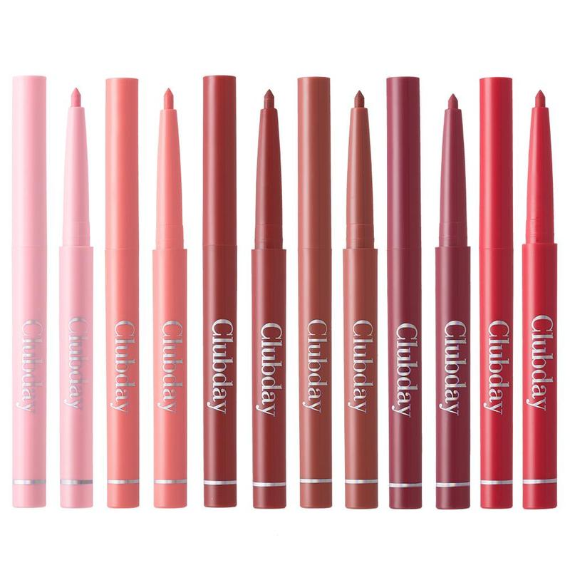 Waterproof Long Lasting Lip Liner Set, 6 Counts box Matte Lip Pencil, Easy Coloring Lipstick Pen, Suitable for All Skins, Christmas Gift