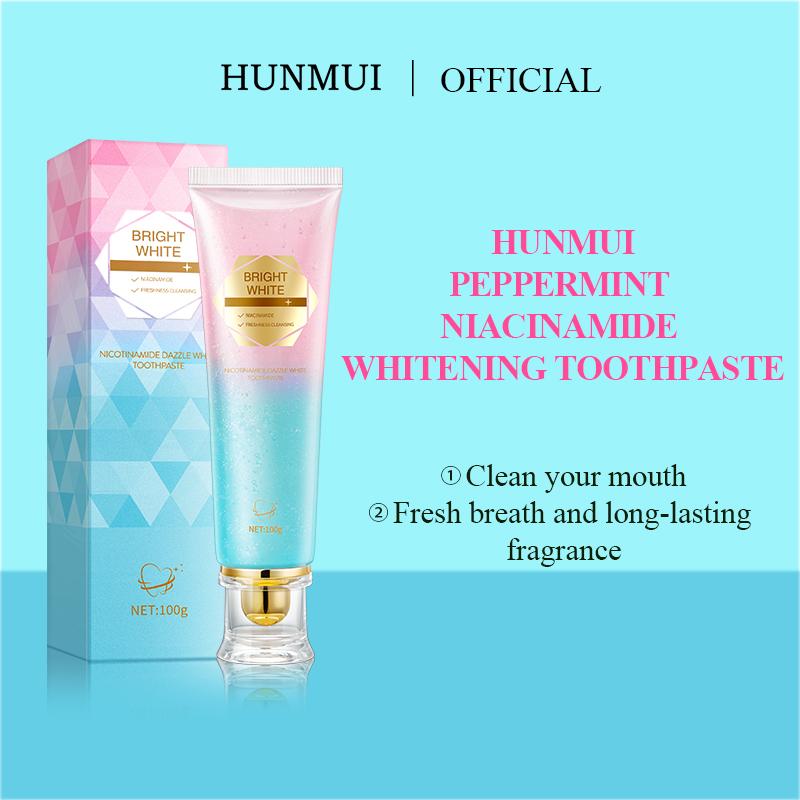 Niacinamide Whitening Toothpaste, Nicotinamide Toothpaste,Fresh Breath Toothpaste, Remove Tooth Stains Oral Coffee Daily Evening