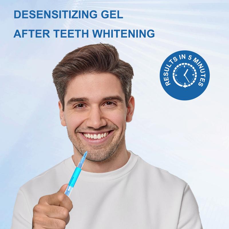 MySmile 5x LED Light Teeth Whitening Kit with Remineralizing Gels Bundle Oral Tooth Whitening