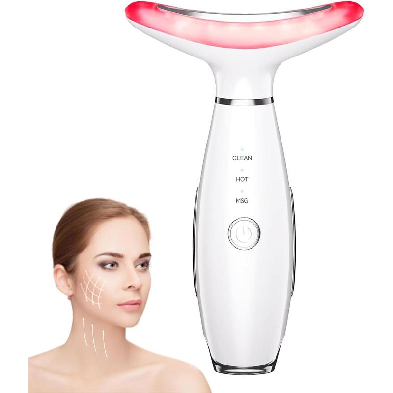 3 in 1 Facial Massager，Neck and Face Massager tools,Portable Beauty Device for Skin Care