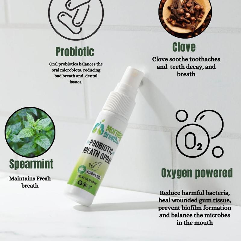 Probiotic Breath Spray | Morning breath , Fresh Breath