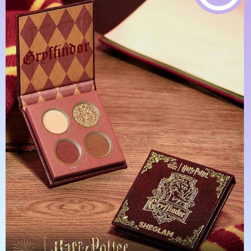 SHEGLAM Harry Potter House Palette - 4-Color Shimmer Matte Eyeshadow Palette - Cosmetic, Makeup