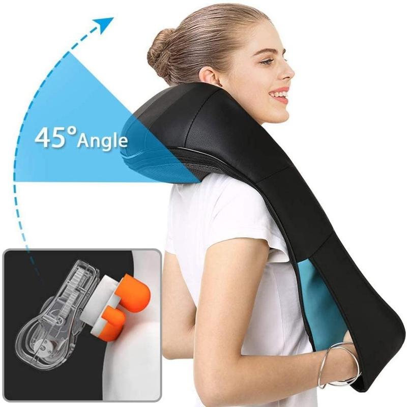 Neck Massager, Electric Neck Massager with Heat Function, Professional Shoulder Massager for Men & Women, Birthday Gift, Holiday Gift