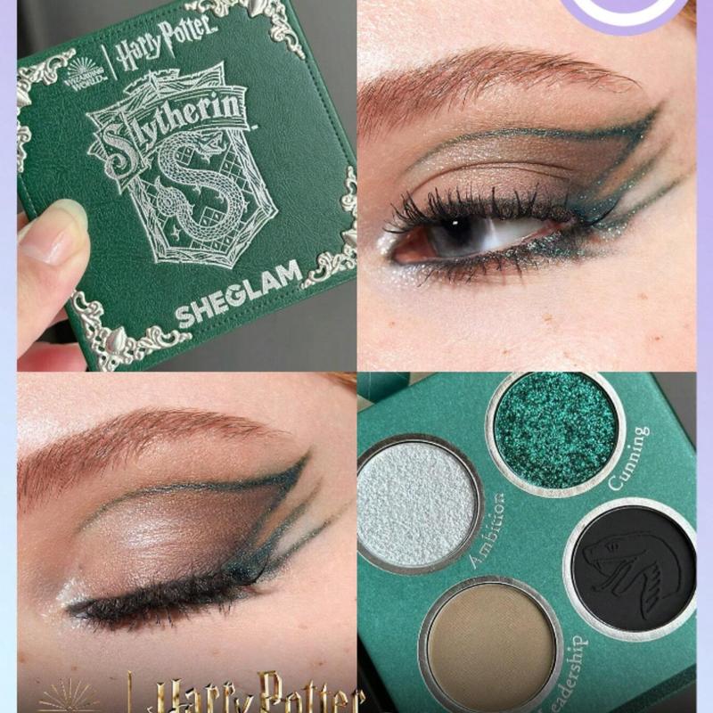 SHEGLAM Harry Potter House Palette - 4-Color Shimmer Matte Eyeshadow Palette - Cosmetic, Makeup