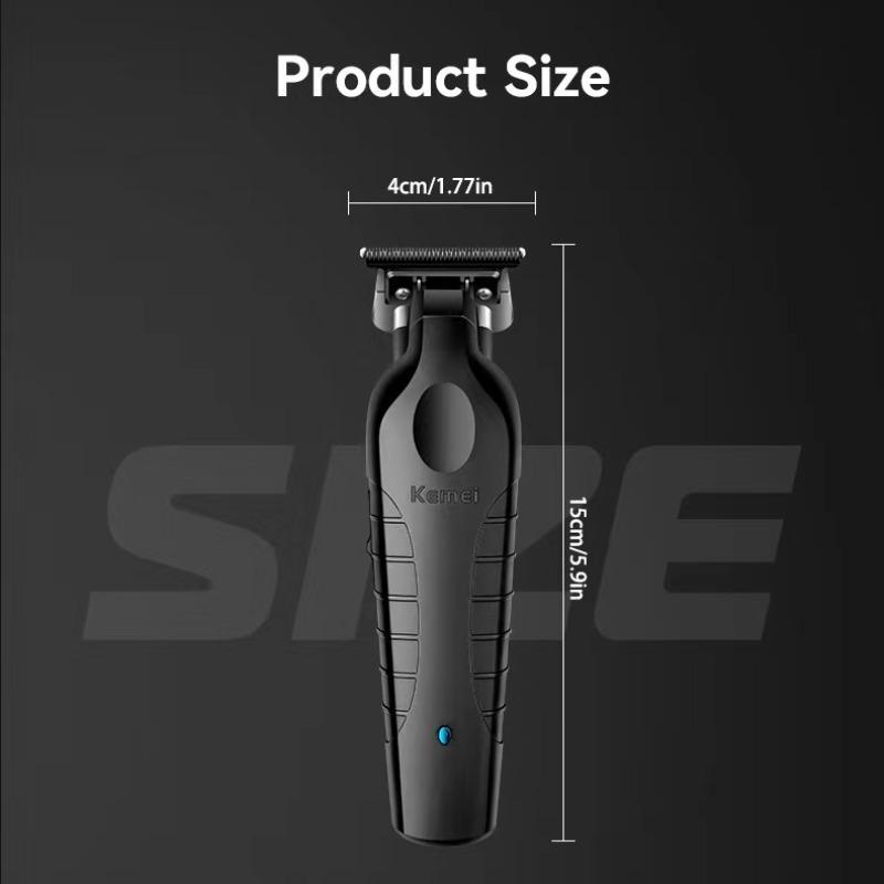 Professional Hair Trimmer, 1 Box Wireless Hair Clipper with Guide Comb & Cleaning Brush & USB Charging Cable, Multifunctional Hair Shaver for Men