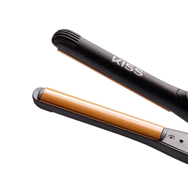 KISS Tourmaline Ceramic Flat Iron, 1 2