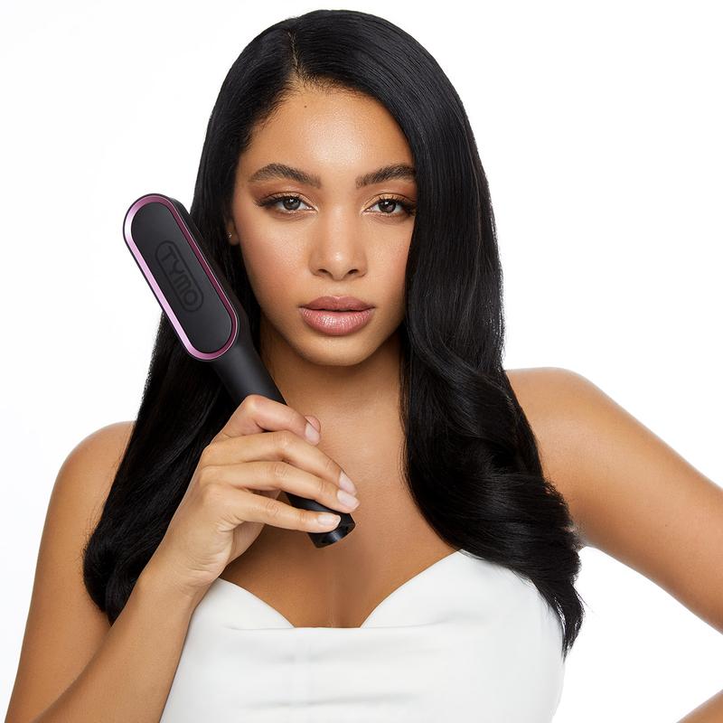 TYMO RING - Hair Straightener Comb Styling Tool for Frizz-Free Hair Curler Comfort Salon Hair waver Brush straightener