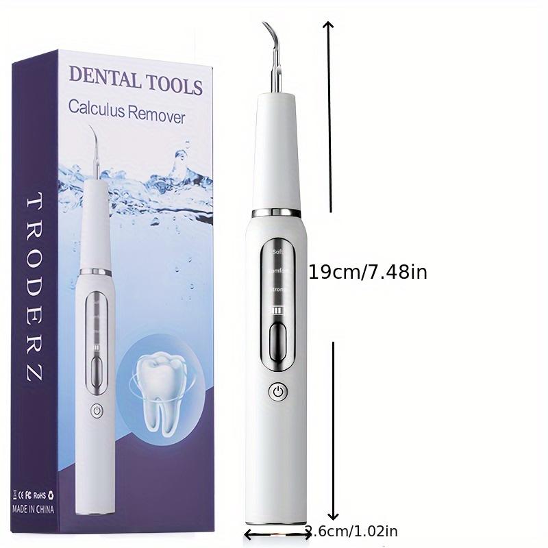 Electric Oral Cleaner Kit, Dental Cleaner, Cleaning Flosser With Replaceable Toothbrush Heads, Teeth Brush Kit At Home And Travel