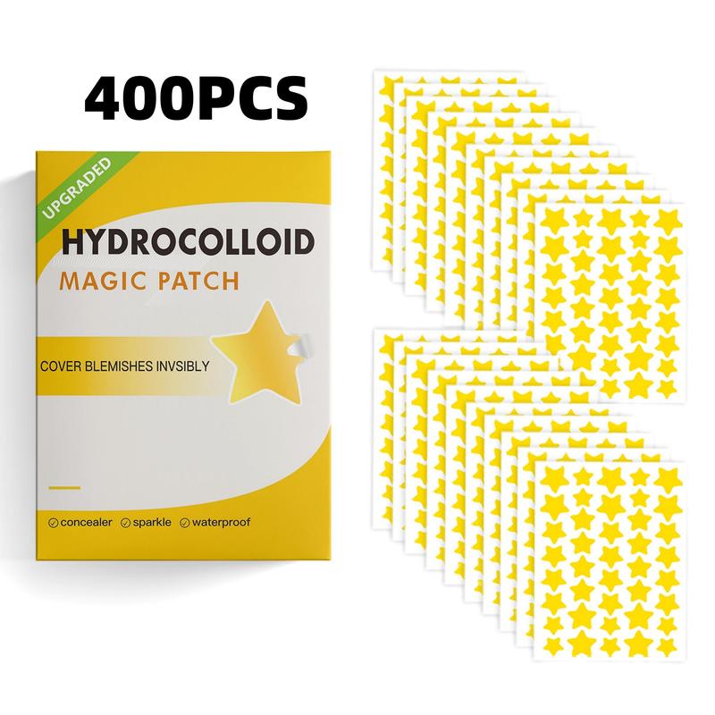 Hydrocolloid Acne Patch, 800pcs 400pcs Star Shaped Invisible Acne Cover Patches, Facial Skin Care Products for Women & Men