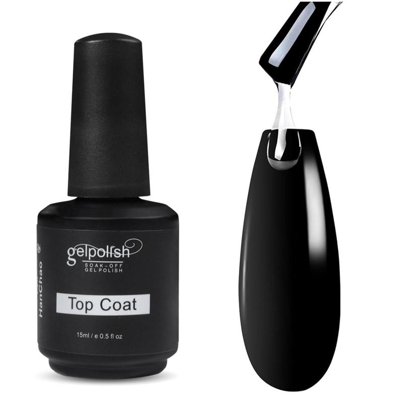 15ml Top Coat Nail Art, Long Lasting Nail Art Top Coat, Nail Art DIY For Home & Salon