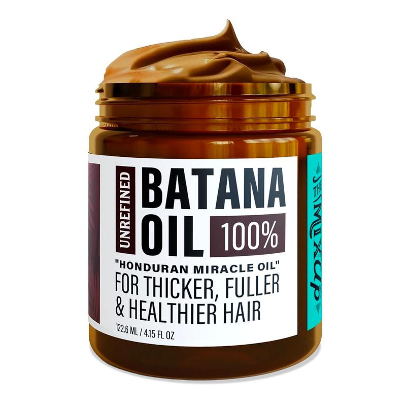 Hotana Ultimate Batana Oil Bundle - Unrefined, Golden, Roasted Hair Mask, Ivory Leave-In, Revitalizing Shampoo & Conditioner - Gentle Haircare for Extreme Hydration