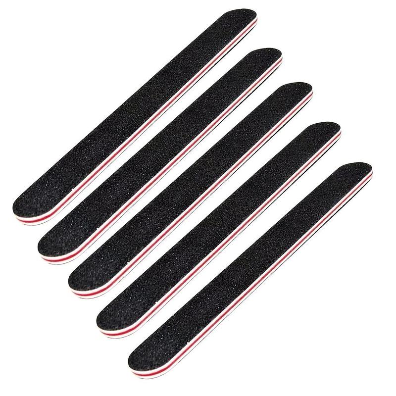 10pcs set Double-sided Nail File, Portable Nail Polishing Tools, Professional Manicure & Pedicure Tool for Women & Girls