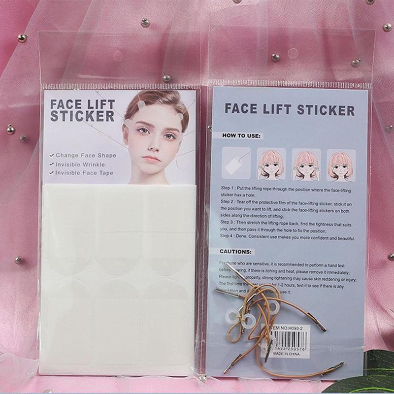 Face Lifting Tapes, 18 36pcs Invisible Clear V-face Lifting Sticker with Tool Accessories, Facial Skin Firming Tool for Women & Girls, Skincare Products