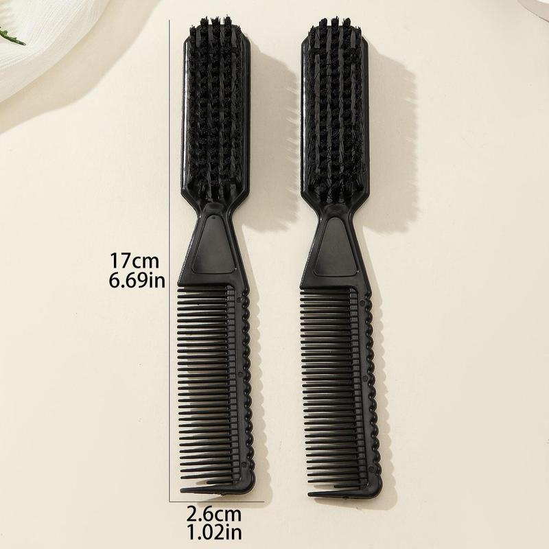 2pcs Barber Blade Broken Hair Cleaning Brush, Hair Clipper Brush, Nail Brush Tool for Cleaning Clipper