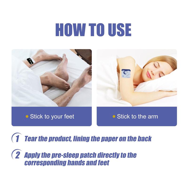 EELHOE Sleep Patches for Deep Sleeping and Relieve Insomnia, Sleep Patches for Irritability and Anxiety