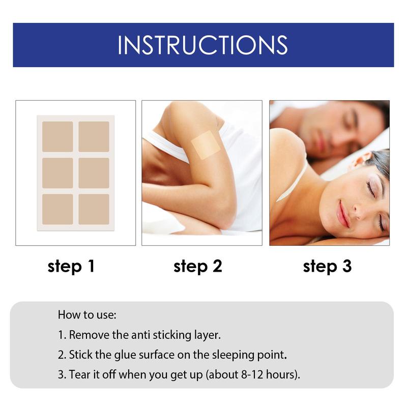 Sleep Patch, 2 Boxes(48pcs box) Night Patches for Stress Relief, Sleep Aid Patch, Body Care Product for Women & Men