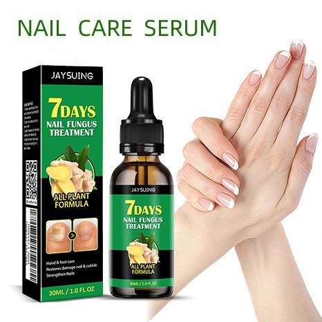 [3 Packs Only $14.99] JAYSUING 7 Days Ginger Nail Oil, Nail Care Essence for Moisturizes and Thickens Nails -longer, Stronger and Brighter Nails