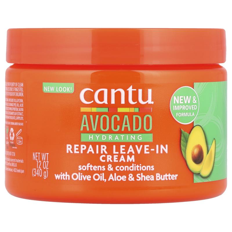 Cantu Avocado Hydrating, Repair Leave-In Cream, 12 oz (340 g)