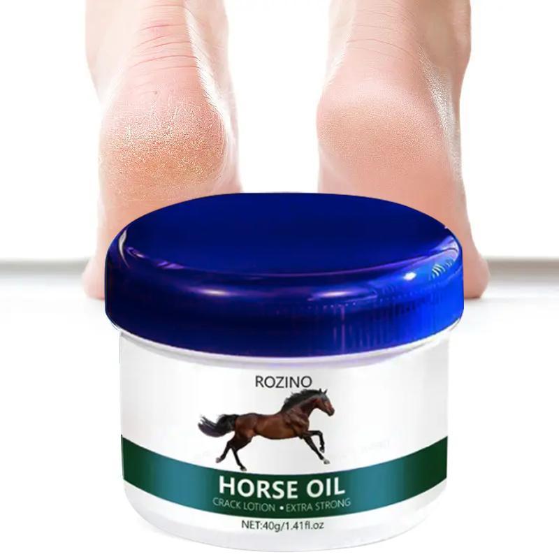 Horse Oil Foot Cream, Moisturizing Foot Care Cream, Anti-cracking Foot Care Cream, Foot Skin Care Product for Women & Men