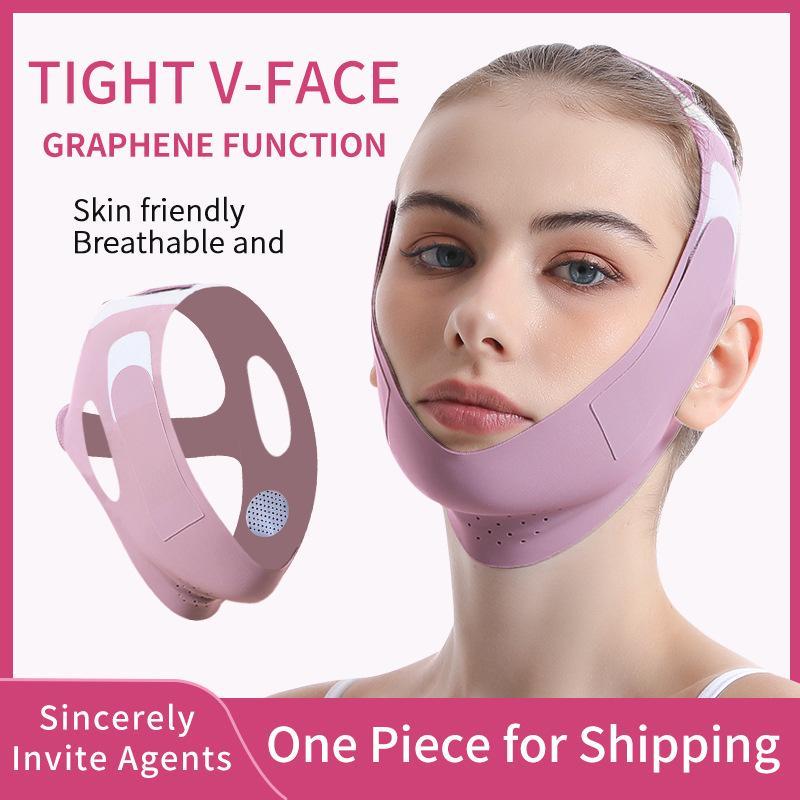 Reusable V-line Face Lifting Strap, Breathable Comfort Face Lifting Band, Lifting The Sagging Double Chin, Comfort Skincare Tools, Beauty Products, Makeup Products, Lifting Straps