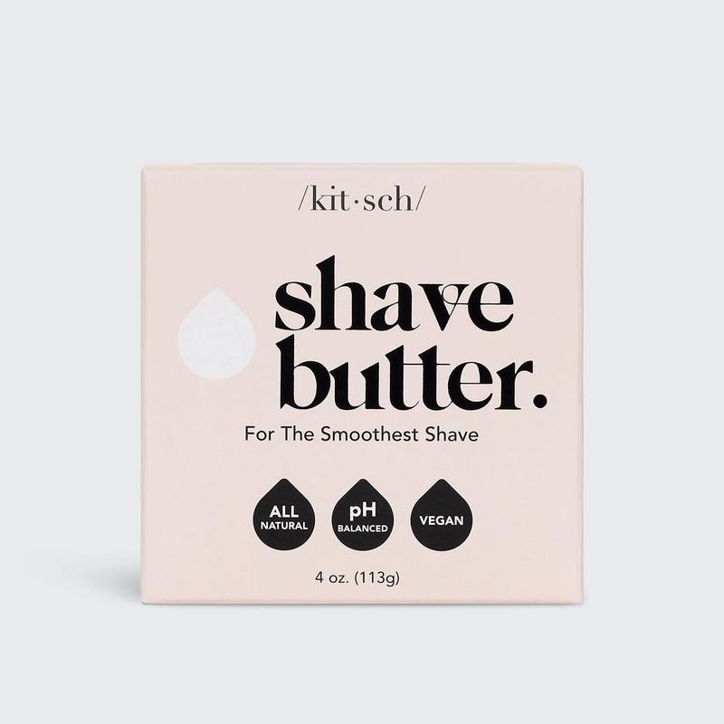 Kitsch Solid Shave Butter with Shea Butter - Aftershave Foam Cream Fragrance