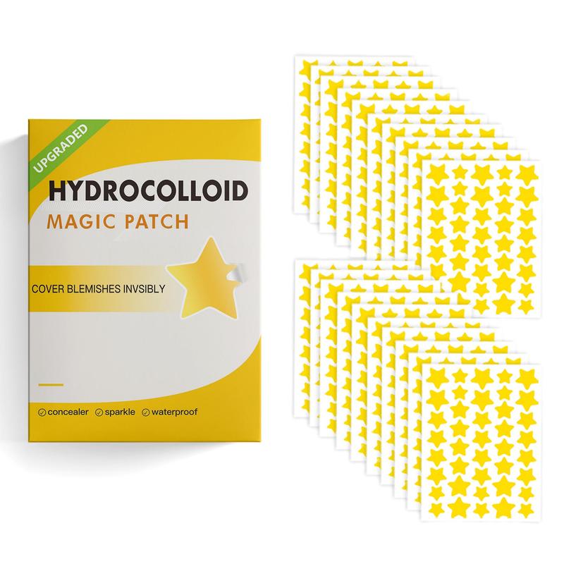 Hydrocolloid Acne Patch, 800pcs 400pcs Star Shaped Invisible Acne Cover Patches, Facial Skin Care Products for Women & Men