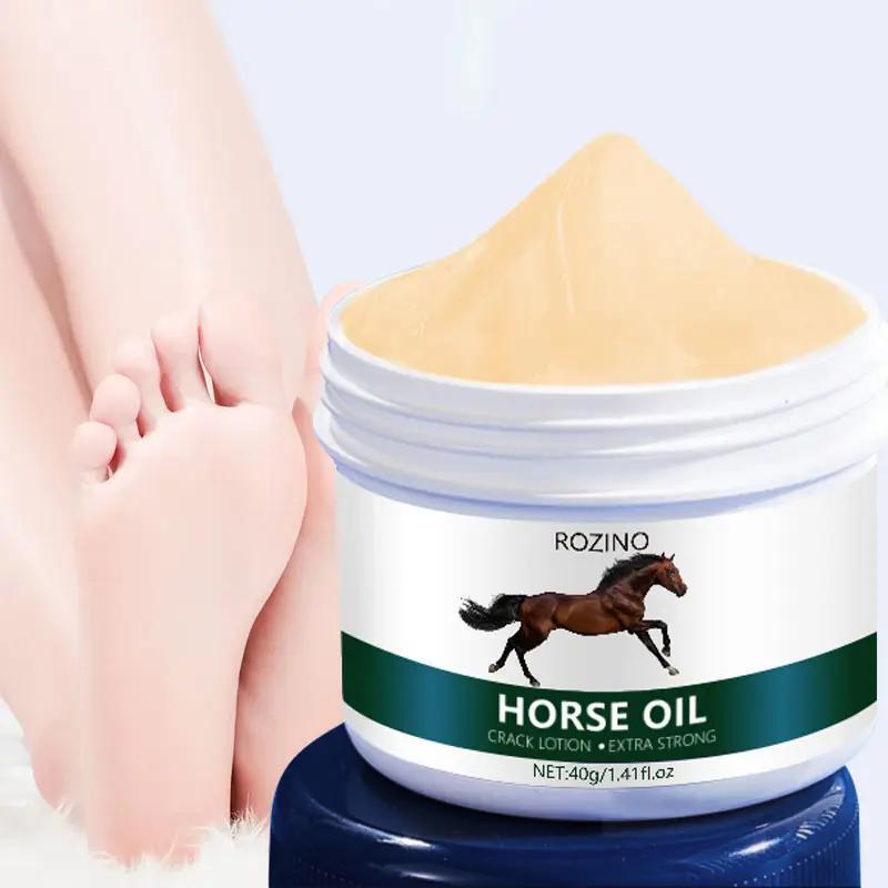 Horse Oil Foot Cream, Moisturizing Foot Care Cream, Anti-cracking Foot Care Cream, Foot Skin Care Product for Women & Men