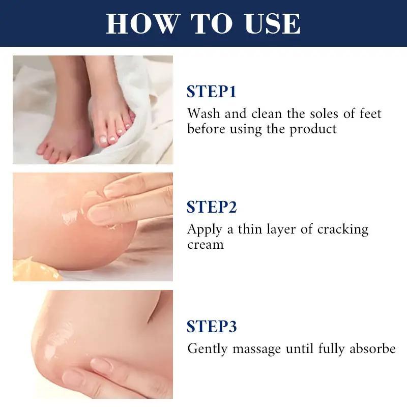 Horse Oil Foot Cream, Moisturizing Foot Care Cream, Anti-cracking Foot Care Cream, Foot Skin Care Product for Women & Men