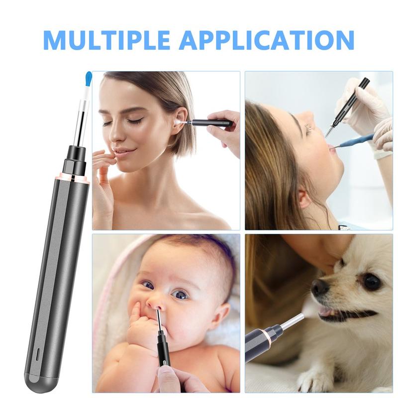 Wireless Wifi Smart Otoscope Earwax Removal Tool Ear Endoscope With Led Light Visual Ear Scope For Adults And Children