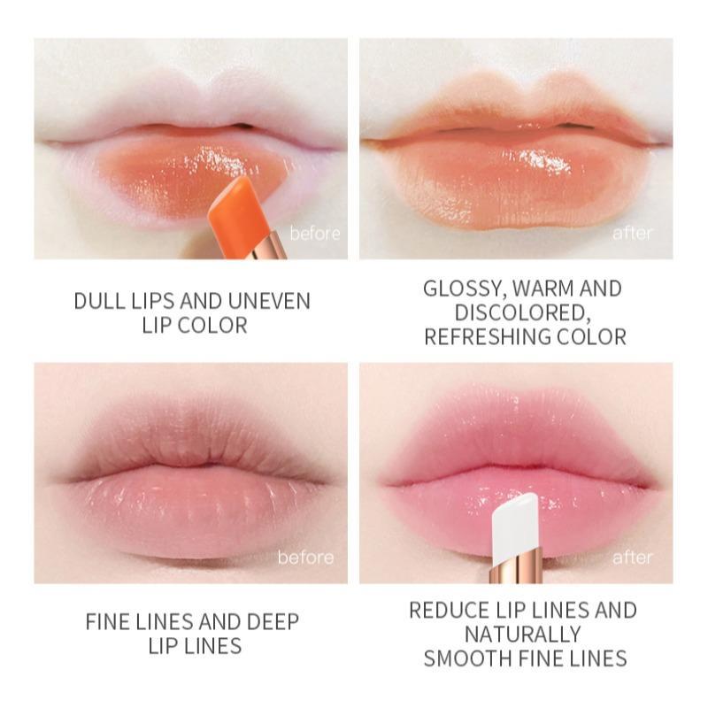 Moisturizing Lip Butter Balm, Color Changing Lip Stick, Hydrating Lip Sticks, Suitable for All Occasions Lip Makeup, Girls and Women Makeup Accessories, Summer Gift