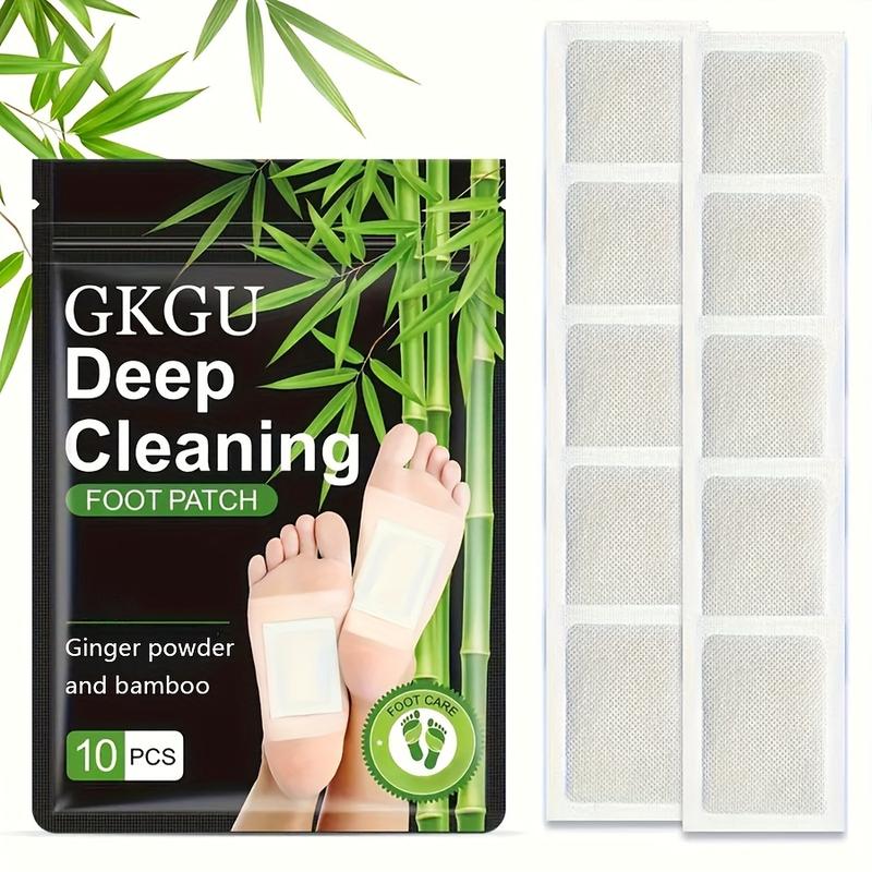 30pcs Deep Cleansing Foot Patch, Natural Bamboo Vinegar Ginger Powder Foot Pads For Foot Care, Adhesive Sheetss, After Foot Bath When Sleep Warm And Relax