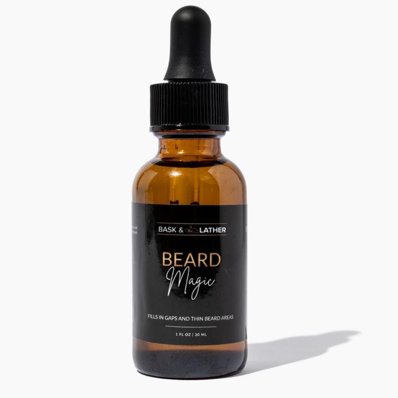 Beard Magic Stimulator Formula for Rapid and Sustained Growth | For Patchy, Dry and Thin Beards Hair Care Blend