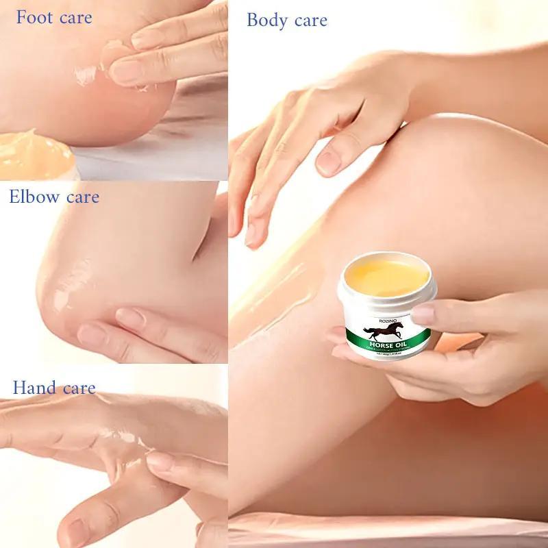 Horse Oil Foot Cream, Moisturizing Foot Care Cream, Anti-cracking Foot Care Cream, Foot Skin Care Product for Women & Men