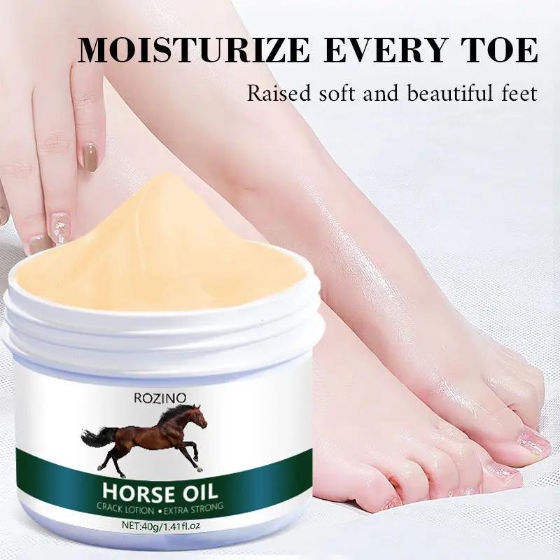 Horse Oil Foot Cream, Moisturizing Foot Care Cream, Anti-cracking Foot Care Cream, Foot Skin Care Product for Women & Men