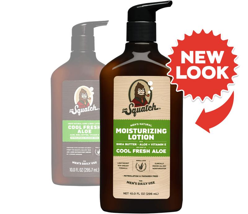 Dr. Squatch - Cool Fresh Aloe Lotion - Body Care for Men