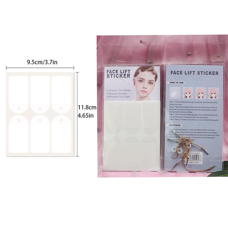 Face Lifting Tapes, 18 36pcs Invisible Clear V-face Lifting Sticker with Tool Accessories, Facial Skin Firming Tool for Women & Girls, Skincare Products