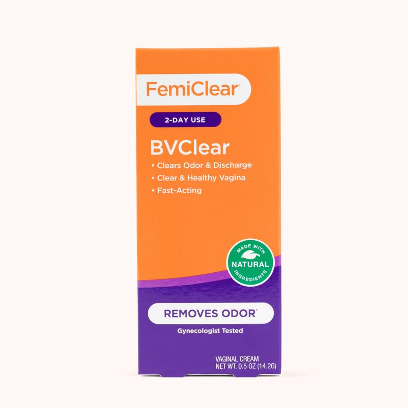 FemiClear BVClear Cream for Feminine Odor. Fast-Acting, Natural Ingredients & Gynecologist Tested