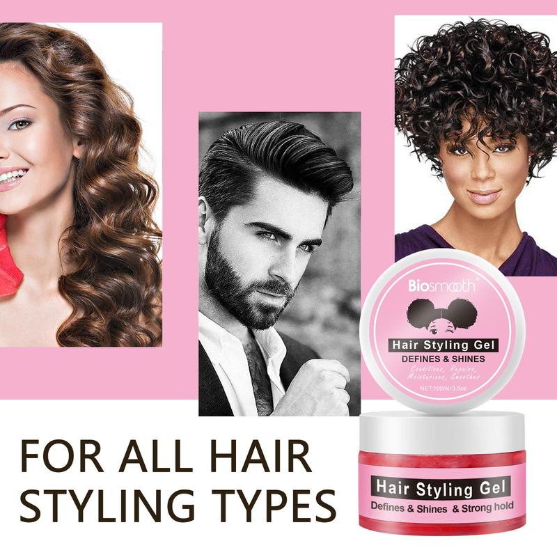 Olive Oil Styling Gel, 1 Count Adds Shine And Tames Split Ends, Hair Care & Styling Product for All Hair Styling Types