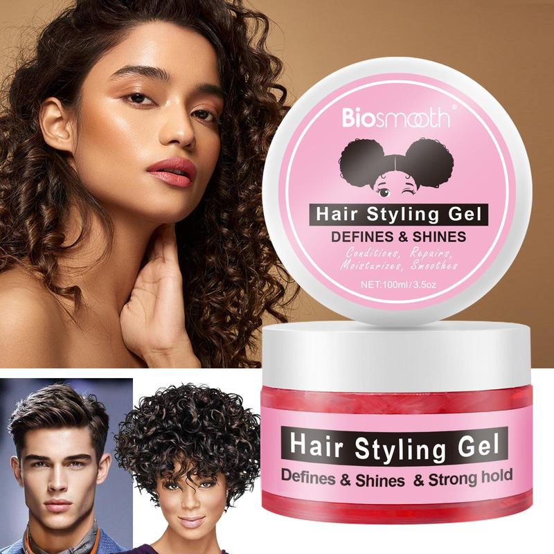 Olive Oil Styling Gel, 1 Count Adds Shine And Tames Split Ends, Hair Care & Styling Product for All Hair Styling Types