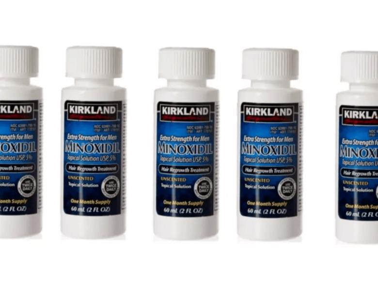 Kirkland Minoxidil 5% Extra Strength Men Hair Regrowth Solution 5 Month Supply Hair Care Serum