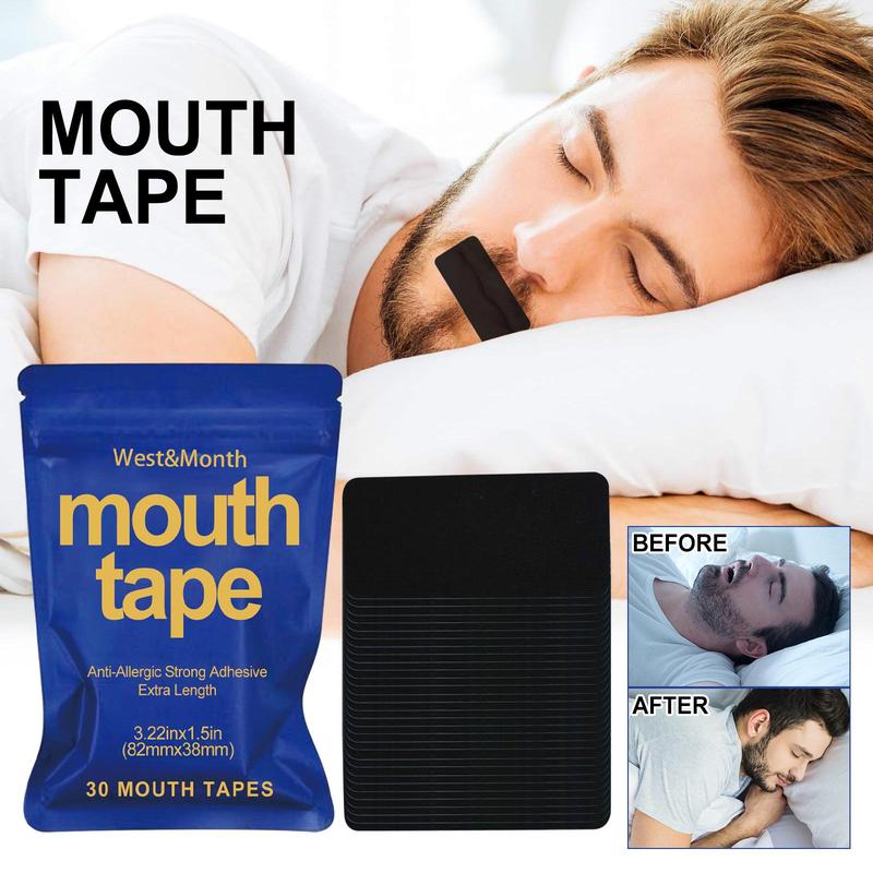 Comfortable Sleeping Patch, 2 Counts set Snoring Relief Mouth Tape, Sleep Mouth Sticker, Sleeping Aid Mask