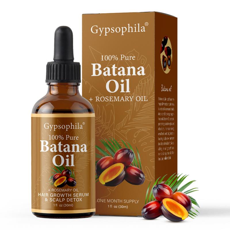 Batana Oil with Rosemary for Hair Growth - Reduces Hair Loss and Detoxes Your Scalp (30 mL) for All Hair Types