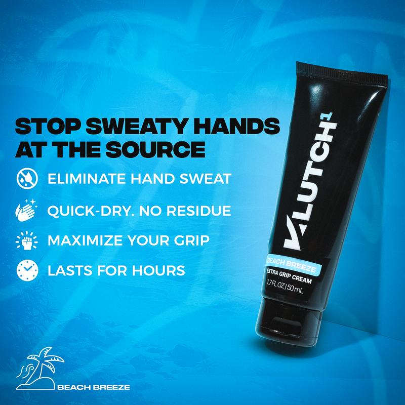 Klutch1 | Anti-Sweat Grip Cream, Control Hand Sweat for Hours, Quick-Dry, Non-Greasy, Ideal for Athletes & Gamers, Sweaty Palm Treatment to Maximize Your Grip | Aroma